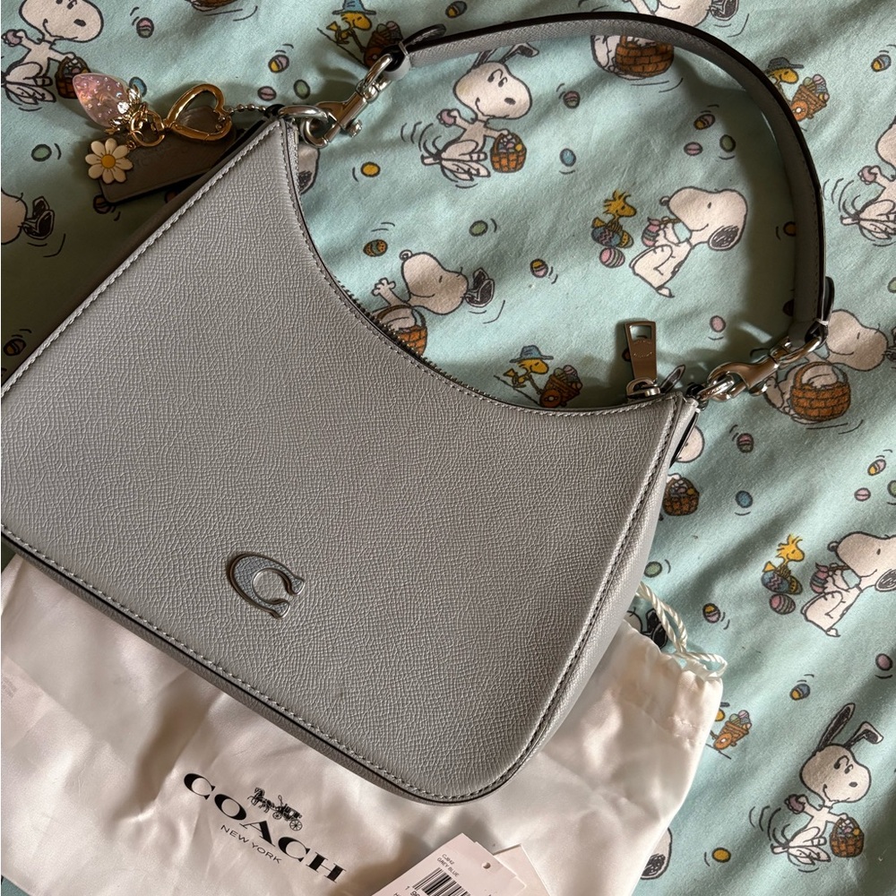 Coach Light Blue Shoulder Bag